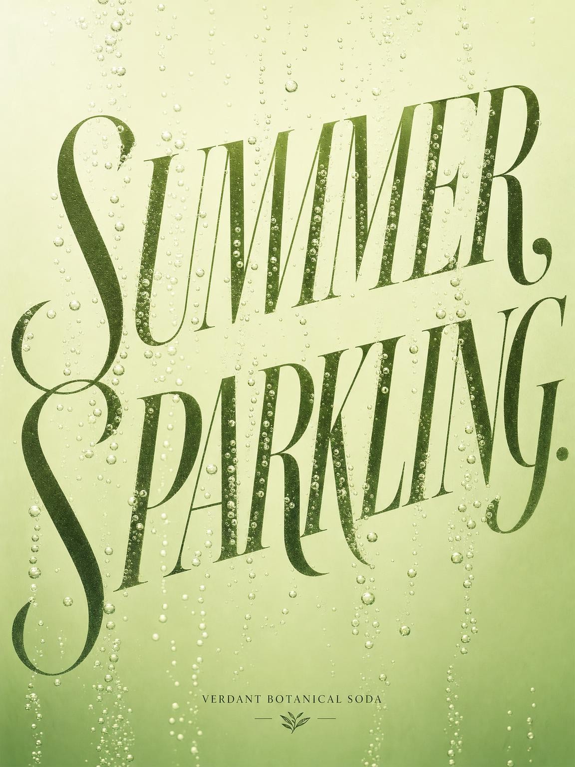 Verdant social ad: Summer, Sparkling.